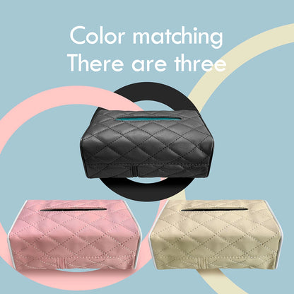 Car Tissue Box  Holder Auto Interior Storage