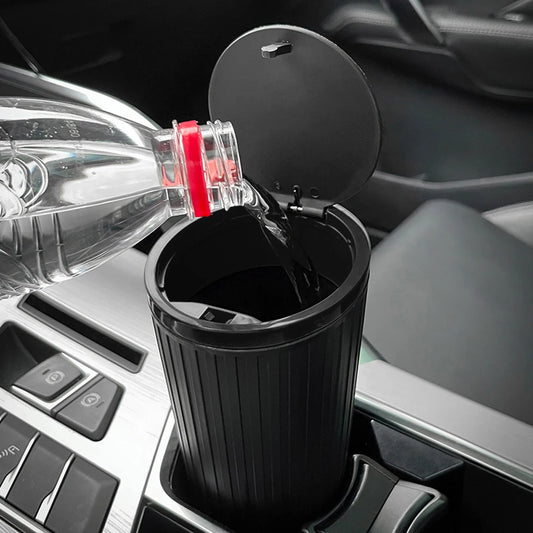 Car Trash Can Cup Holder Leakproof
