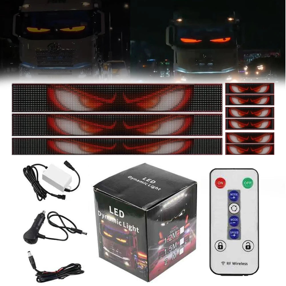 Devil Eyes Light for Cars LED Display