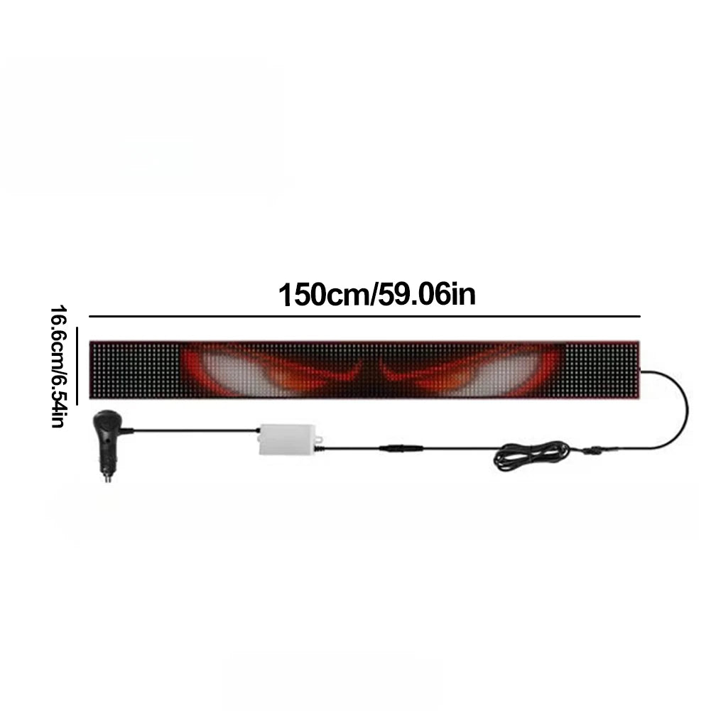 Devil Eyes Light for Cars LED Display