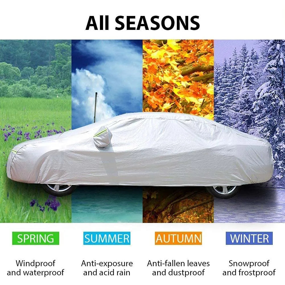Full Car Covers 170 Silver Waterproof