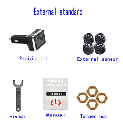 Car Wireless TPMS Cigarette Lighter Universal Tire Pressure Monitor