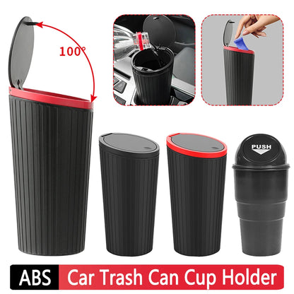 Car Trash Can Cup Holder Leakproof
