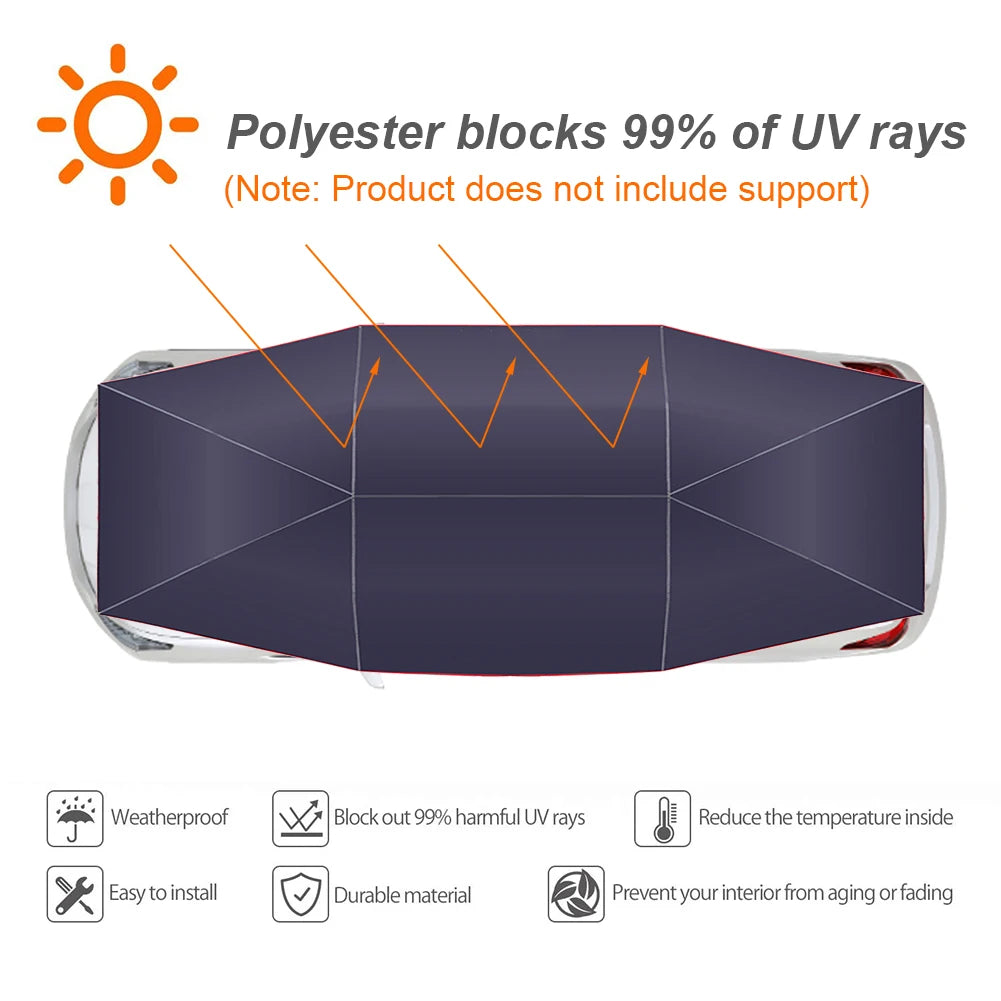 Summer Car Cover Sun Shade Cover