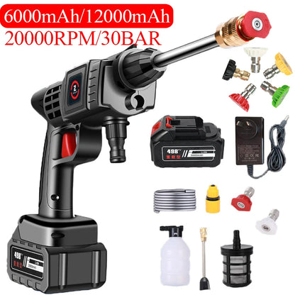 Cordless High Pressure Cleaner Washer