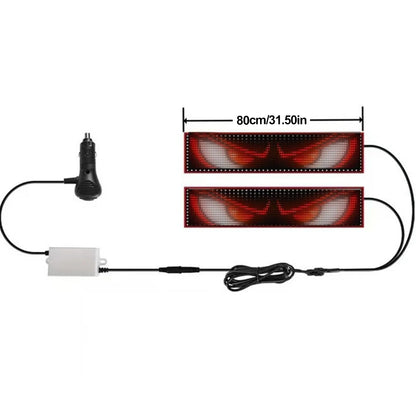 Devil Eyes Light for Cars LED Display