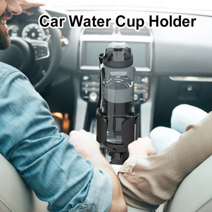 Large Car Cup Holder Expander With Adjustable Base
