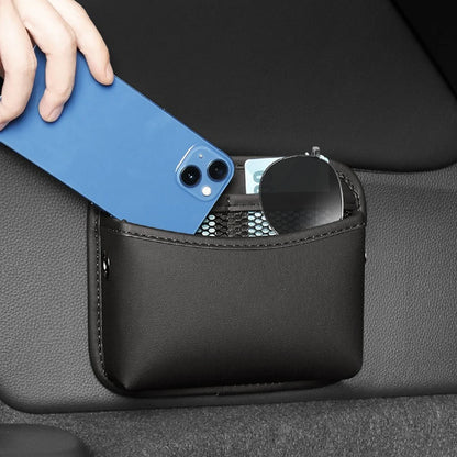 Car Seat Side Pocket Organizer PU Leather
