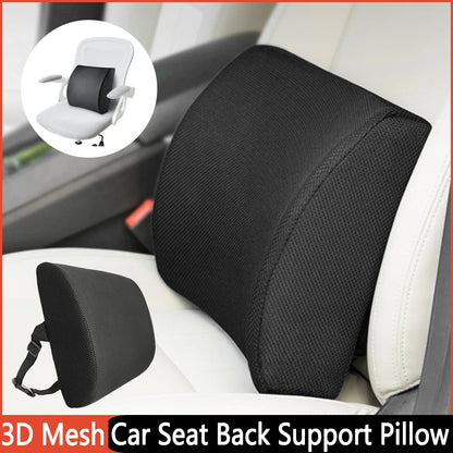 Car Seat Memory Foam Back Support