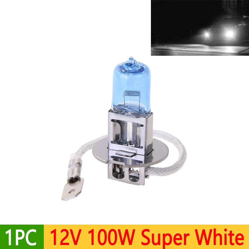 Halogen Lamp Glass Car Fog Light Replacement Bulb