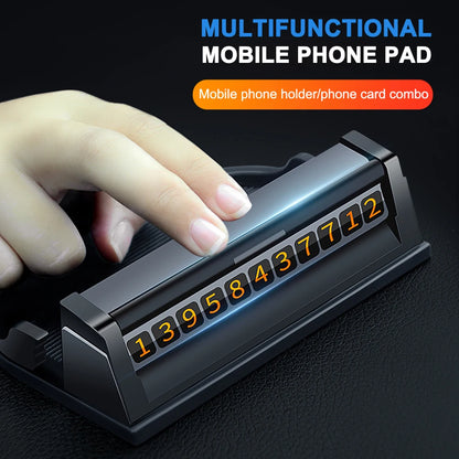 Mobile Phone Holder Car Parking Interior Gadgets