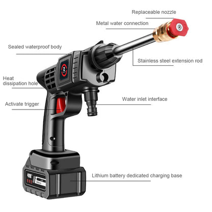 Cordless High Pressure Cleaner Washer