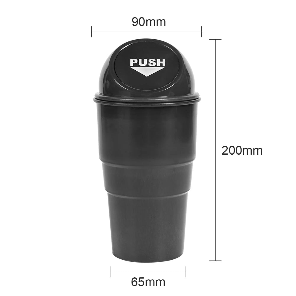 Car Trash Can Cup Holder Leakproof