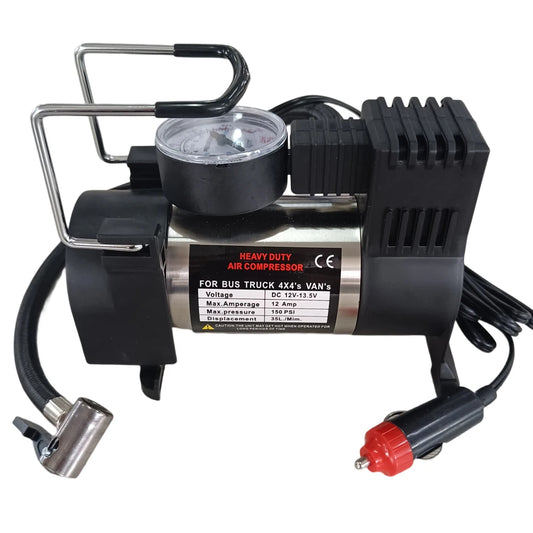 Heavy Duty Deluxe Portable Metal Air Compressor