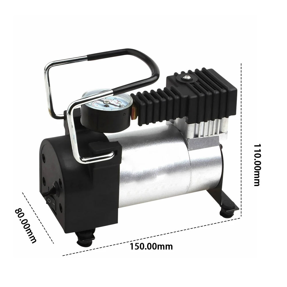Heavy Duty Deluxe Portable Metal Air Compressor