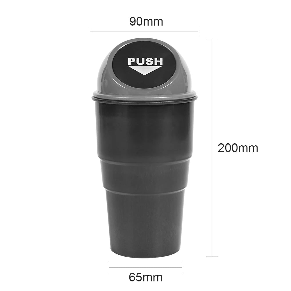 Car Trash Can Cup Holder Leakproof