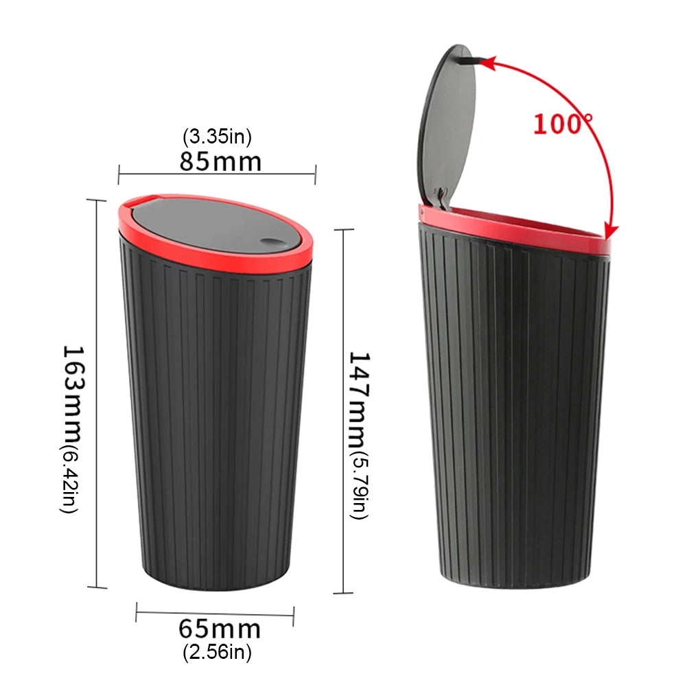 Car Trash Can Cup Holder Leakproof