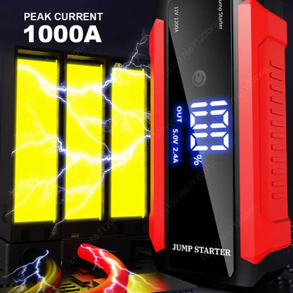 Car Emergency Booster Starter LED Flashlight