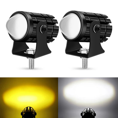 Universal LED Headlight Dual Color Spotlights