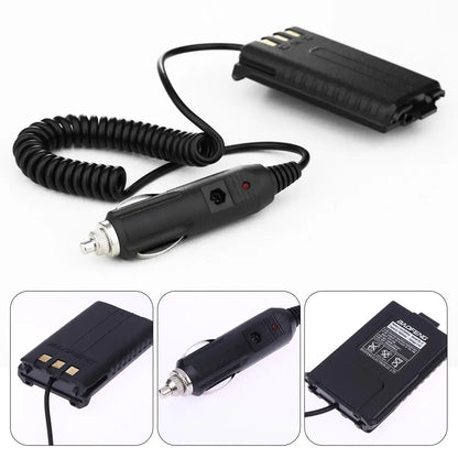 Car Charger Battery Eliminator for Dual Band