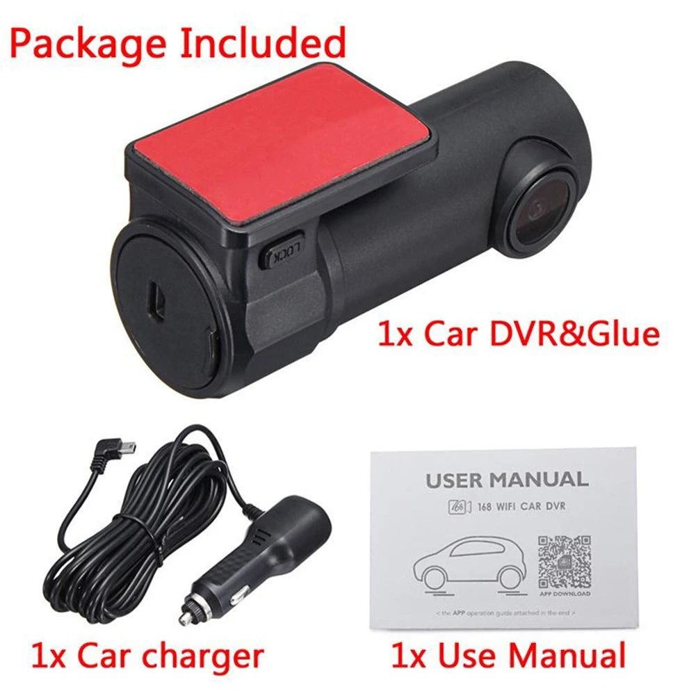 Car Recorders HD 1080P 500MP Lens GPS Wifi