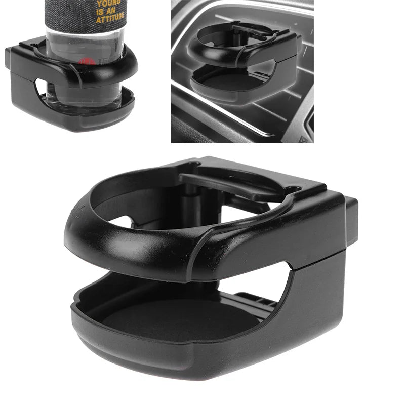 Large Car Cup Holder Expander With Adjustable Base