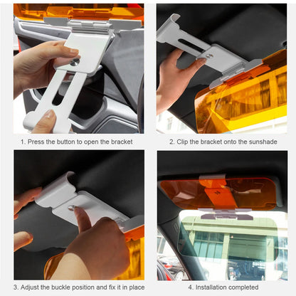 Auto Sun Visor Extensions Adjustable